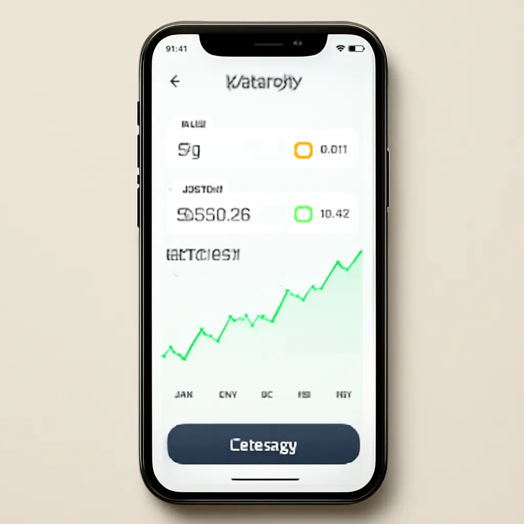 Обмен криптовалюты Обмен фрагментов криптовалют на экране смартфона